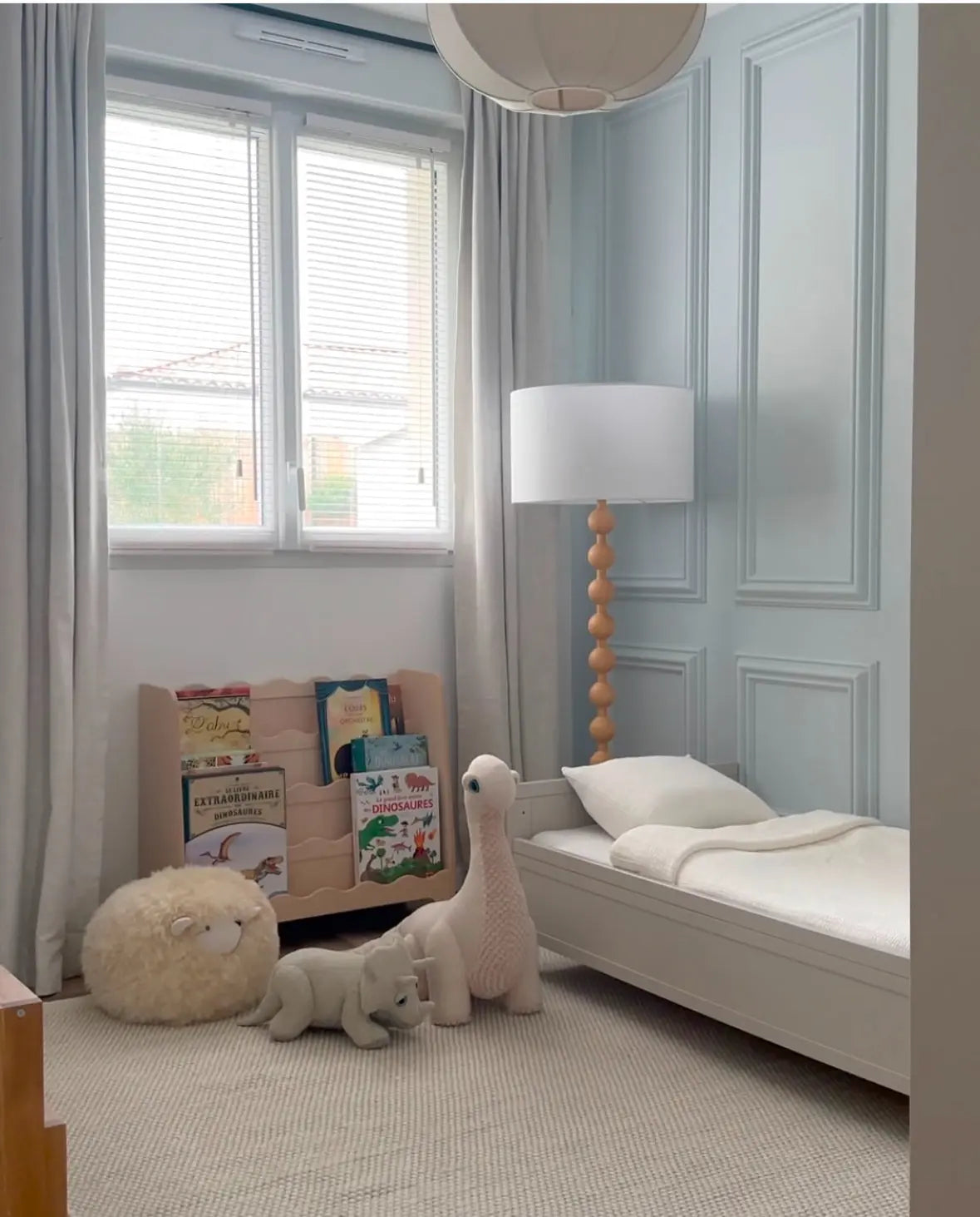 Auganti lovytė vaikų kambariui "VINTAGE", cashmere, 140x70 cm Kinderis.eu