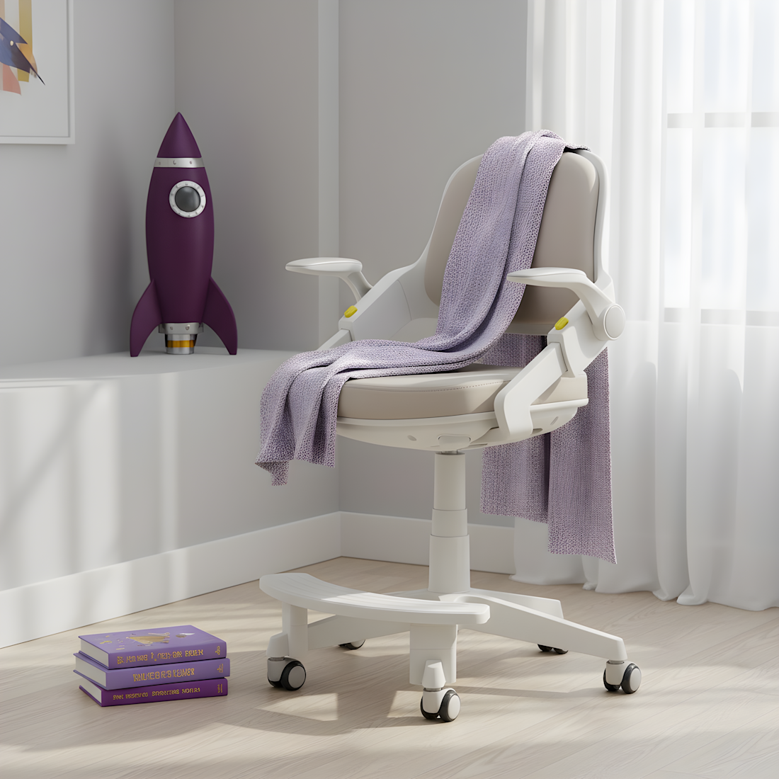 Ergonomiška vaikiška stalo kėdė Spacetronik XD SPC-XD10C, 4-15 metų vaikams | Kinderis.eu