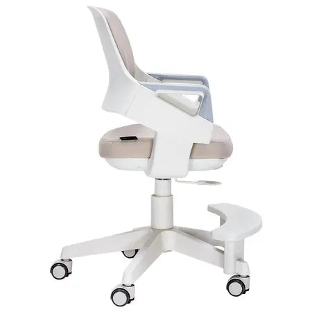 Ergonomiška, odinė, vaikiška stalo kėdė 5-13 metų vaikams Kinderis.eu