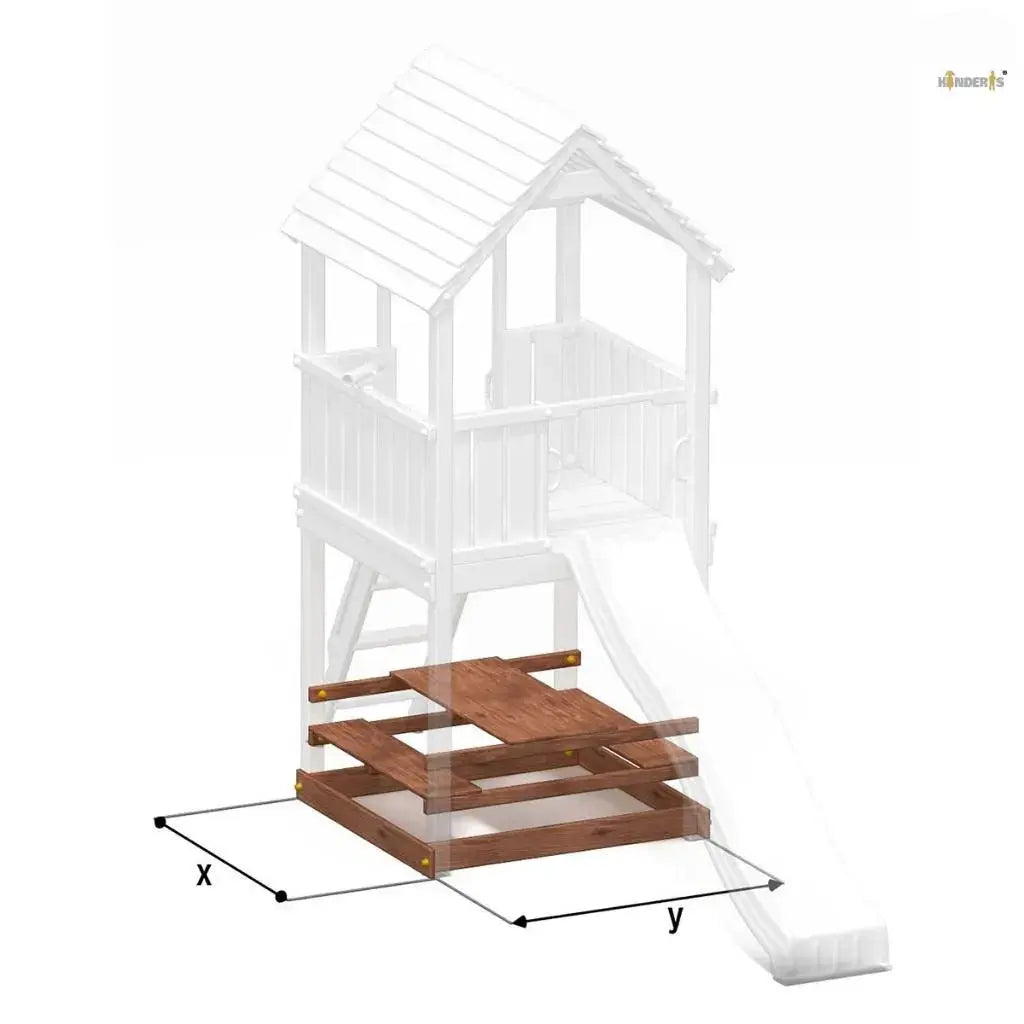 Laisvalaikio staliuko modulis LAISVALAIKIS22 (RAKETA GIGANTAS) KINDERIS