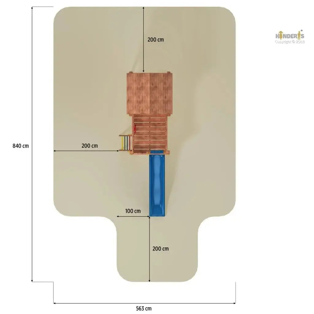 Namelis vaikams iHOUSE KINDERIS