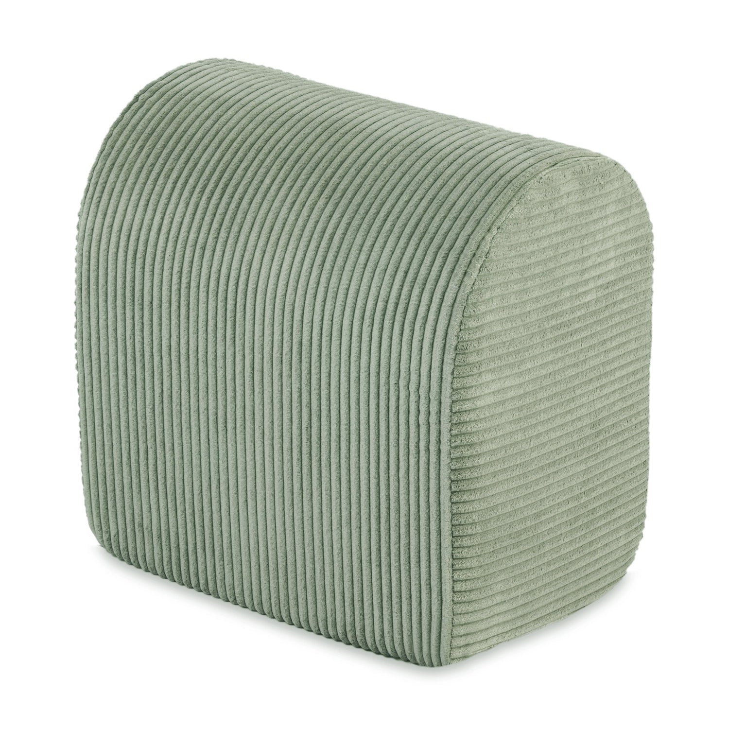 PLUSH NEST Mini žaidimų aikštelė su baseinu (+100 kamuoliukų), žalia, premium kordurojus (perlų ir sidabro atspalviai) | Kinderis.eu