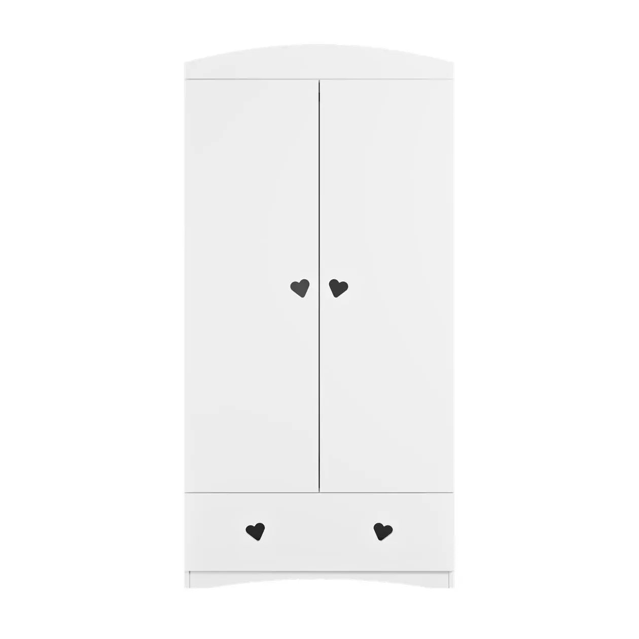 Rūbų spinta, vaikų kambario baldų komplektas "DŽIULJETA" Kinderis.lt