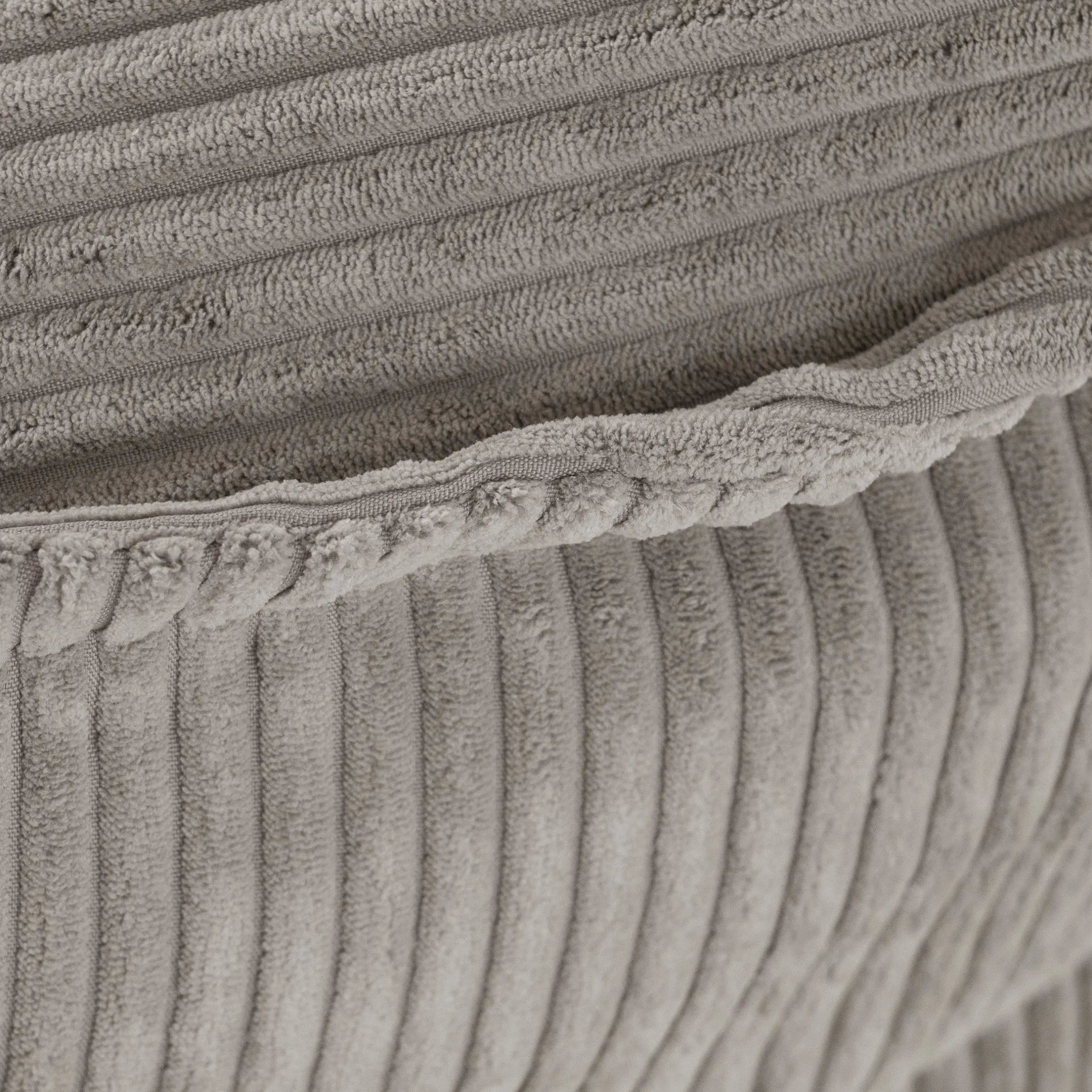 PLUSH NEST Huggy Bear fotelis, 68 × 45 cm, smėlio spalvos, kordurojus | Kinderis.eu