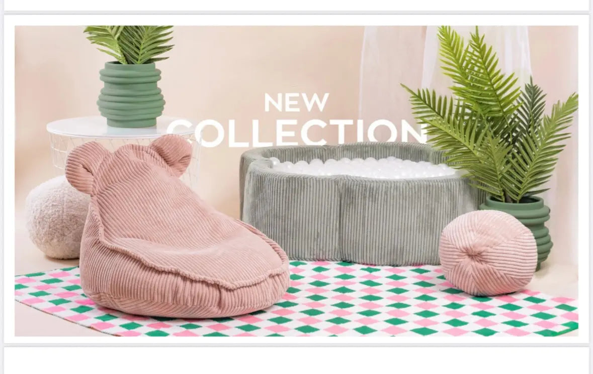 Sėdmaišis, fotelis, " Huggy Bear" 68 × 45 cm, smėlio spalvos, kordurojus Kinderis.eu