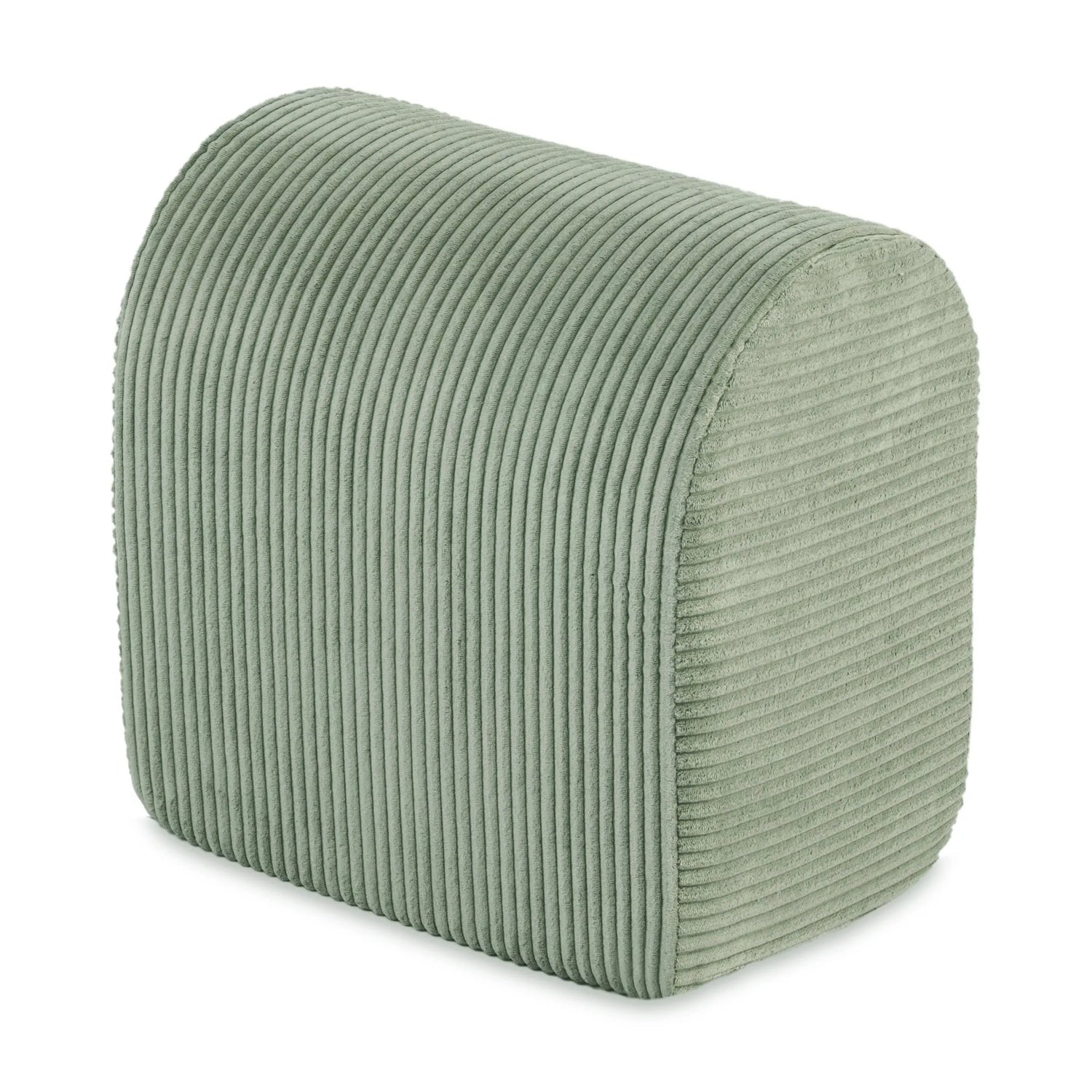 PLUSH NEST Mini žaidimų aikštelė su baseinu (+100 kamuoliukų), žalia, premium kordurojus (perlų ir sidabro atspalviai) | Kinderis.eu