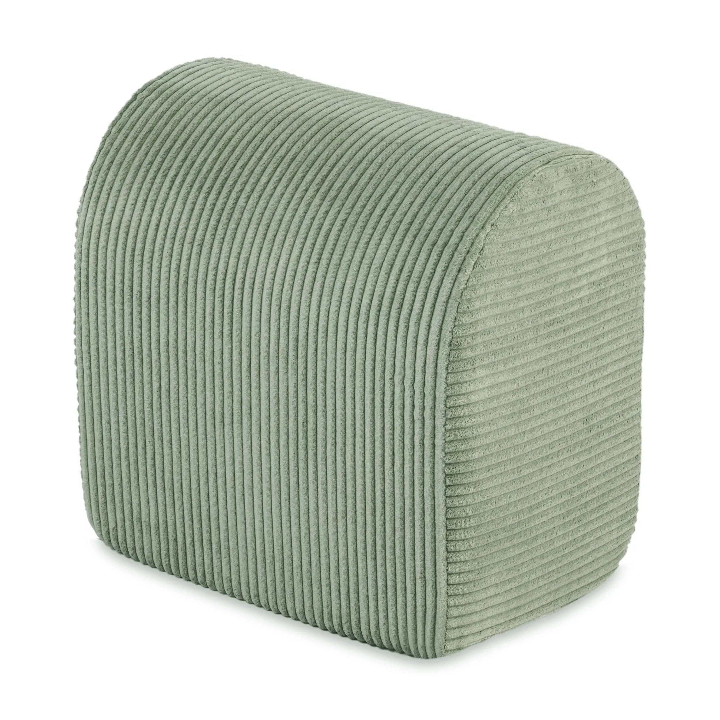 PLUSH NEST Mini žaidimų aikštelė su baseinu (+100 kamuoliukų), žalia, premium kordurojus (perlų ir sidabro atspalviai) | Kinderis.eu