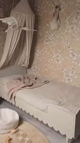 Beds for children "BABUSHKA" 200x90 cm, olive