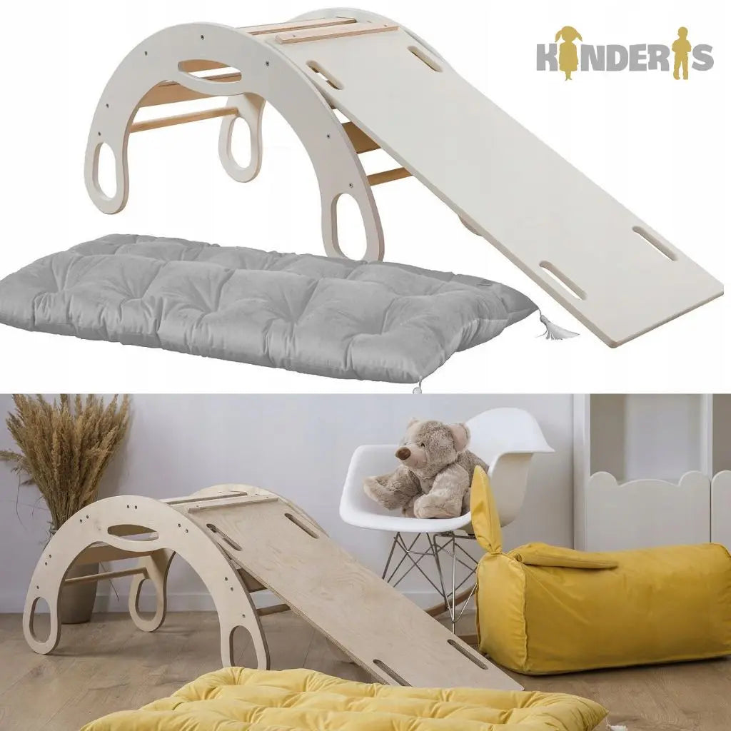Dygsniuotas aksominis čiužinukas 110x60x11 cm Kinderis.lt