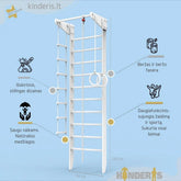 gimnastikos sienele su priedais