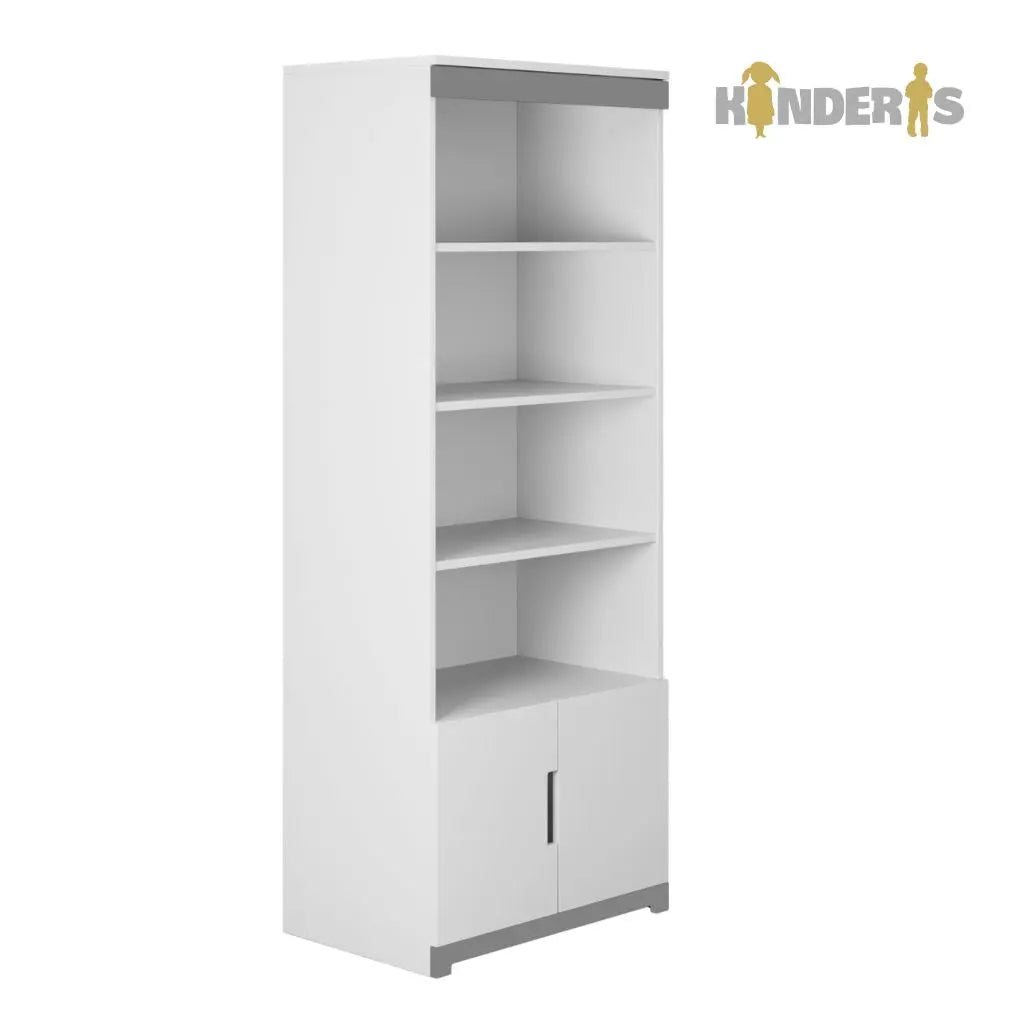 Knygų ir žaislų spinta, vaikų kambario baldų komplektas "iTOM" Kinderis.lt