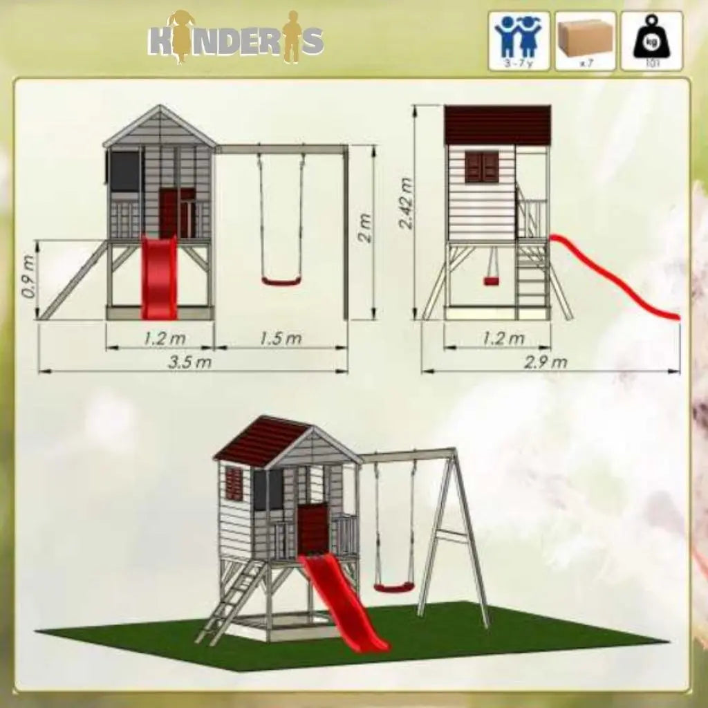 vaikai zaidziantys ant medines zaidimu aiksteles