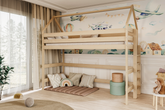 Dviaukštė lova ERYC 1, (įvarių dydžių ir spalvų) Kinderis.eu