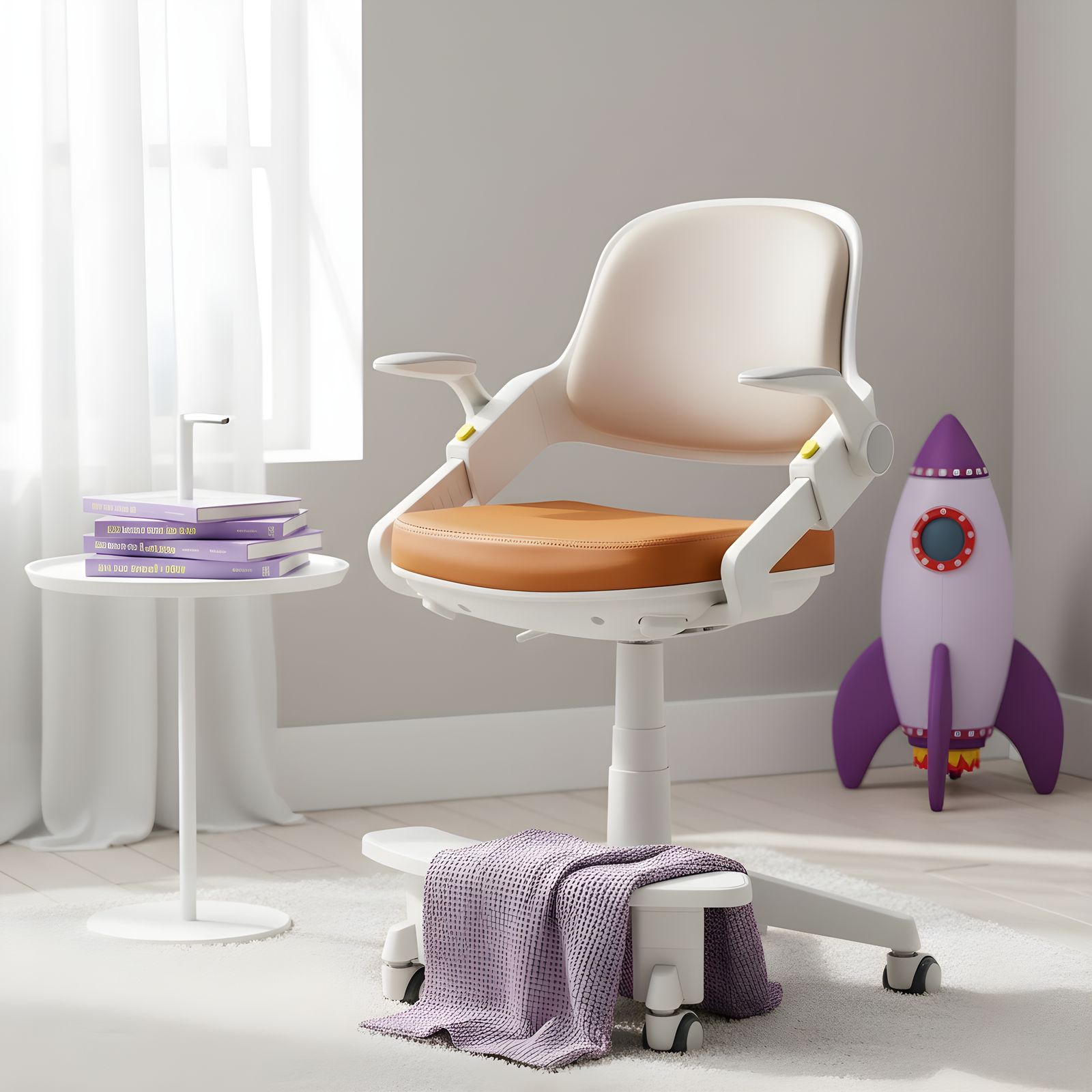 Ergonomiška vaikiška stalo kėdė Spacetronik XD SPC-XD10H, 4-15 metų vaikams Kinderis.eu