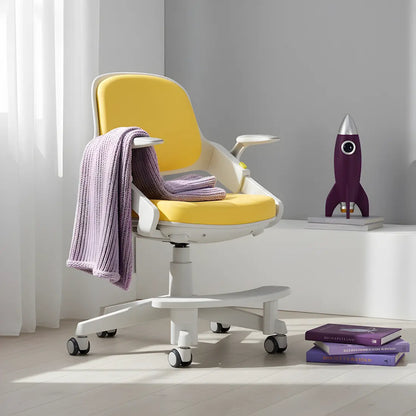 Ergonomiška, odinė vaikiška stalo kėdė , 4-15 metų vaikams Kinderis.eu