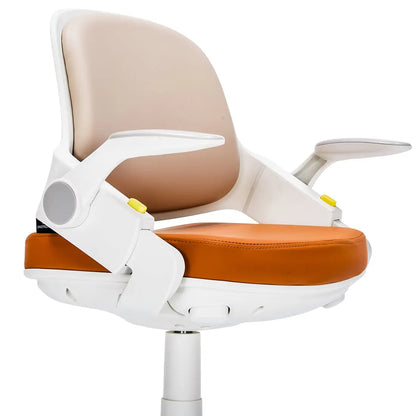 Ergonomiška, odinė vaikiška stalo kėdė,  4-15 metų vaikams Kinderis.eu