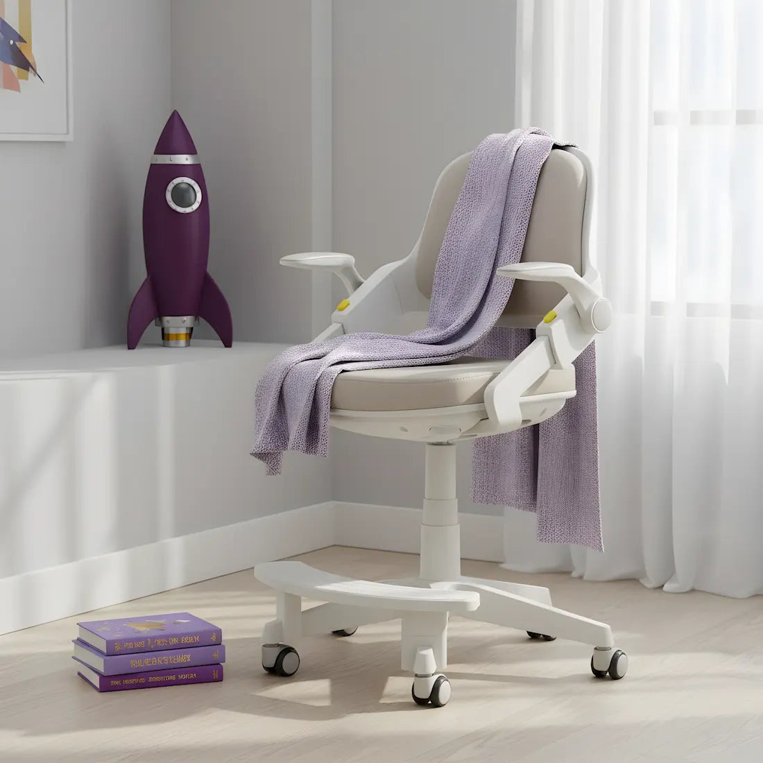 Ergonomiška vaikiška stalo kėdė Spacetronik XD SPC-XD10C, 4-15 metų vaikams | Kinderis.eu