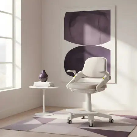 Ergonomiška, odinė,  vaikiška stalo kėdė  5-13 metų vaikams Kinderis.eu