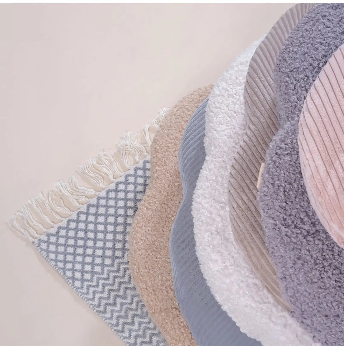 Minkštas žaidimų kilimėlis, gėlės formos kilimėlis, 115 × 115 × 5 cm, rožinė Kinderis.eu