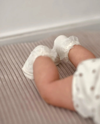 Minkštas žaidimų kilimėlis, gėlės formos kilimėlis, 115 × 115 × 5 cm, rožinė Kinderis.eu