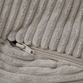 PLUSH NEST Huggy Bear fotelis, 68 × 45 cm, smėlio spalvos, kordurojus | Kinderis.eu