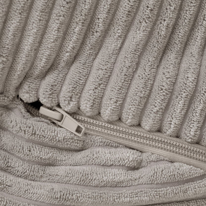 PLUSH NEST Huggy Bear fotelis, 68 × 45 cm, smėlio spalvos, kordurojus | Kinderis.eu