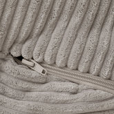 PLUSH NEST Huggy Bear fotelis, 68 × 45 cm, smėlio spalvos, kordurojus | Kinderis.eu