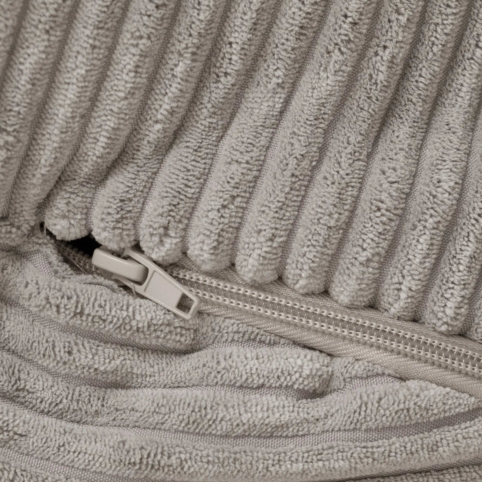 PLUSH NEST Huggy Bear fotelis, 68 × 45 cm, smėlio spalvos, kordurojus | Kinderis.eu