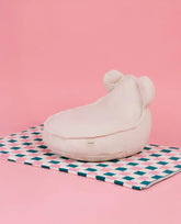 Sėdmaišis, fotelis, " Huggy Bear" 68 × 45 cm, smėlio spalvos, kordurojus Kinderis.eu