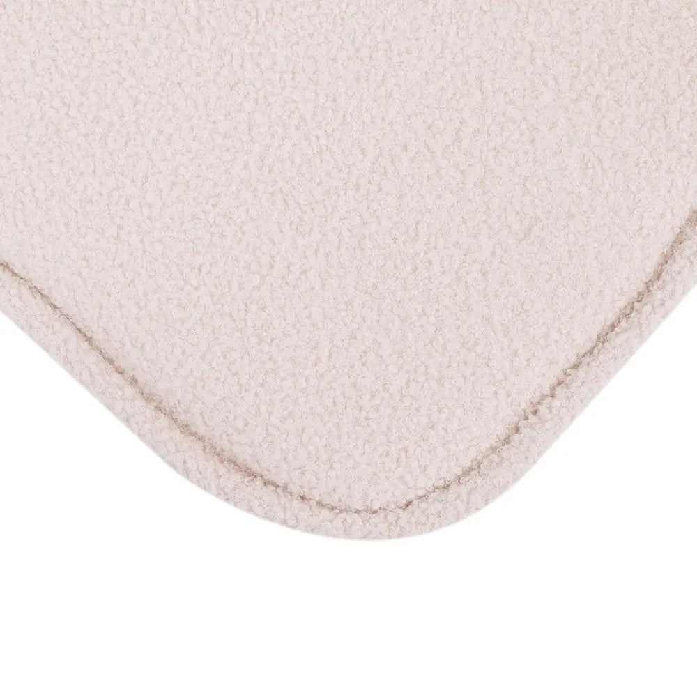 PLUSH NEST vaikiškas išskleidžiamas fotelis, 150 × 60 × 25 cm, kreminės spalvos | Kinderis.eu