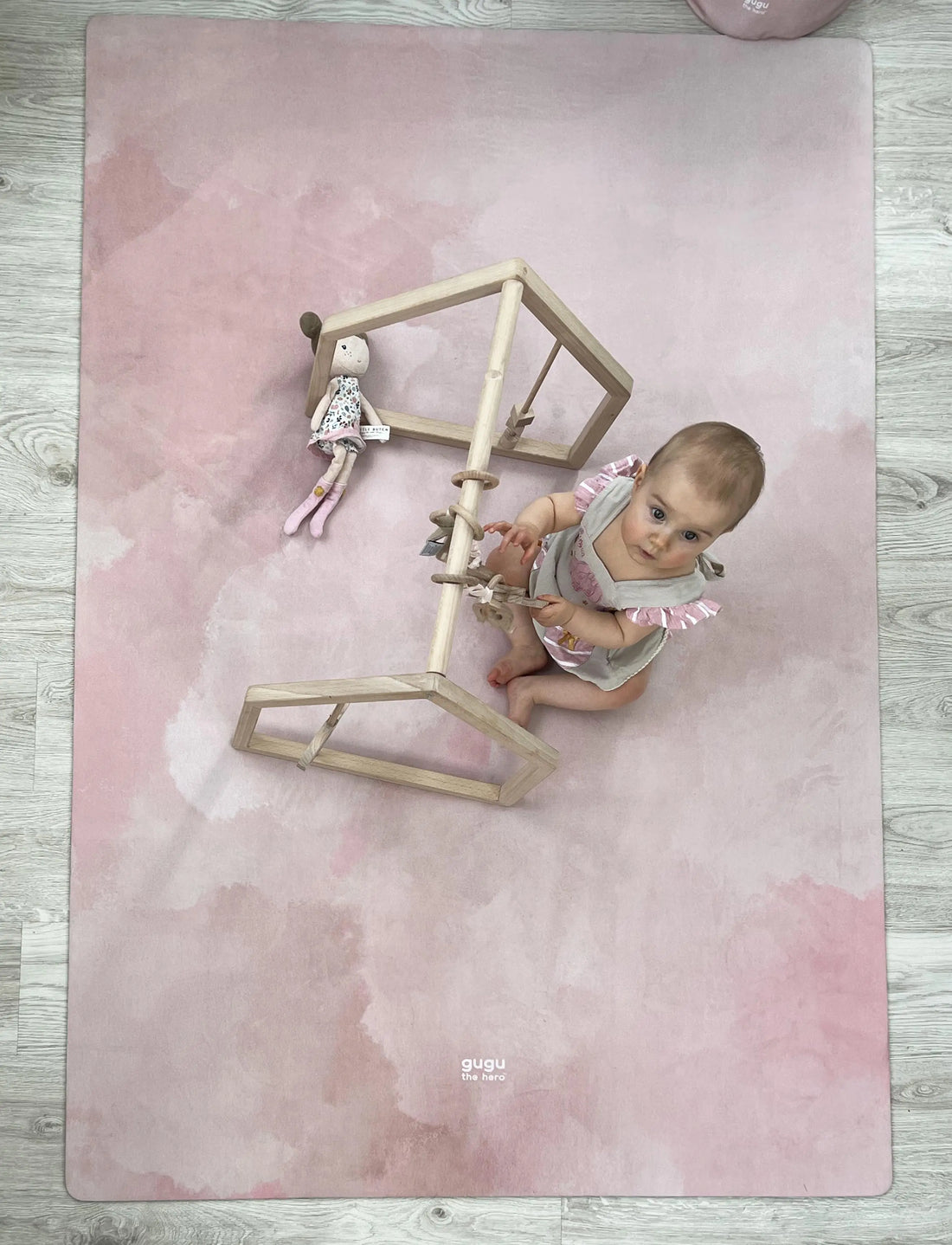 Vaikiškas kilimėlis &quot;Rožinis debesėlis&quot; Kinderis.lt