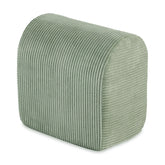 PLUSH NEST Mini žaidimų aikštelė su baseinu (+100 kamuoliukų), žalia, premium kordurojus (perlų ir sidabro atspalviai) | Kinderis.eu