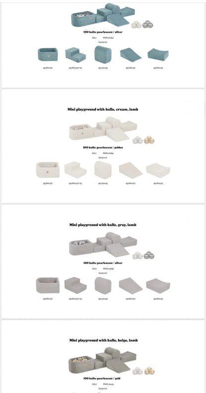 Žaidimų aikštelė su baseinu (+100 kamuoliukų), žalia, Kinderis.eu