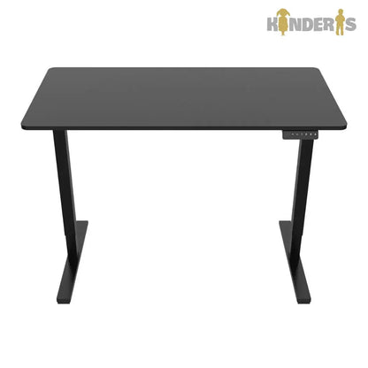 vaikams skirtas stalas kurio stalvirsius yra juodos spalvos ir aukstis gali reguliuotis