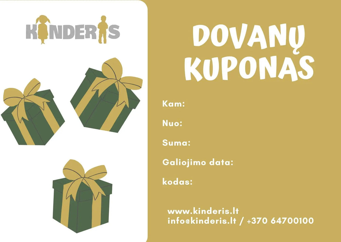 dovanu kuponas 